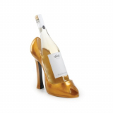 High Heel Wine Bottle Holder Gold Wine Holder