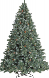 Lighting Pre-Lit 7-1/2 Foot Glacier Christmas Tree