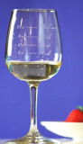 Caloric CuvÃ©e Calorie Counting Wine Glass
