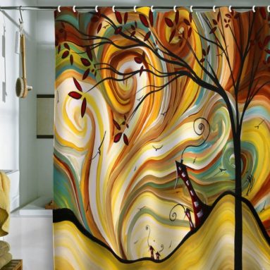 Madart Out West Shower Curtain