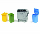 Bruder Trash Bin Set