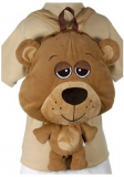 18” Big Head Bear Backpack Case Pack
