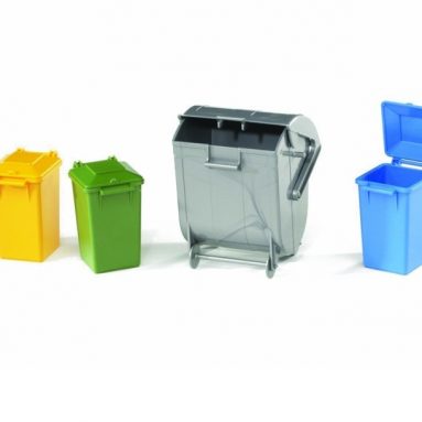 Bruder Trash Bin Set