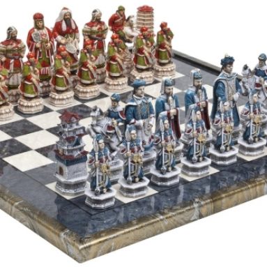 Great Wall of China Luxury Chessmen & Mancini Chess