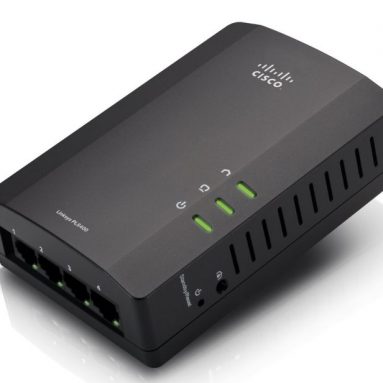 Linksys Powerline AV 4-Port Network Adapter Kit