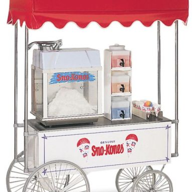 The Classic Snow Cone Cart