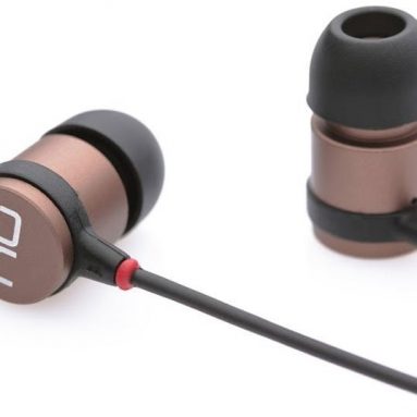 Titanium Coated In-Ear Headphones with Inline Microphone