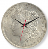 Morgan Silver Dollar Clock