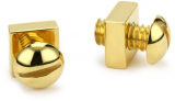 18k Goldplate Nut and Bolt Cufflinks