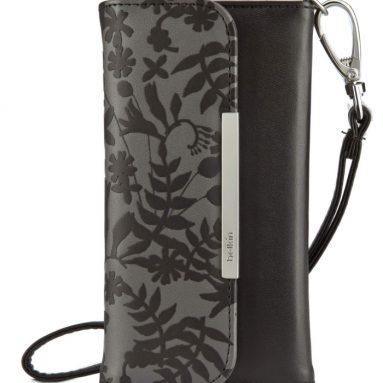 Floral Wallet and Case Wristlet for iPhone 5