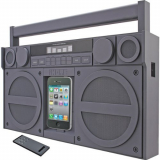 iHome iP4GZ Portable FM Stereo Boombox for iPhone/iPod