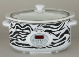 Zebra Digital Slow Cooker