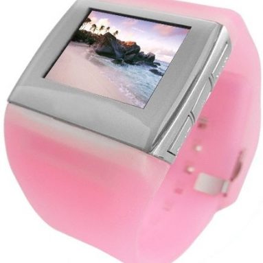 Pink watch MP4 Player