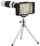 Telephoto Lens + 220x Zoom Magnify Micro Lens for iPhone 5