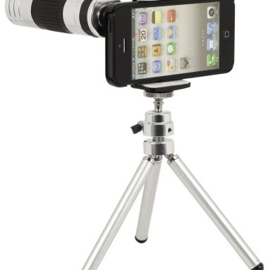 Telephoto Lens + 220x Zoom Magnify Micro Lens for iPhone 5