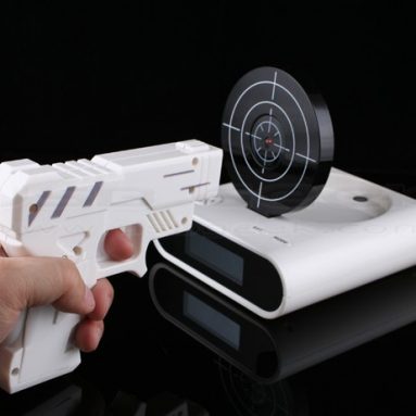 Gun Shooting Alarm Clock