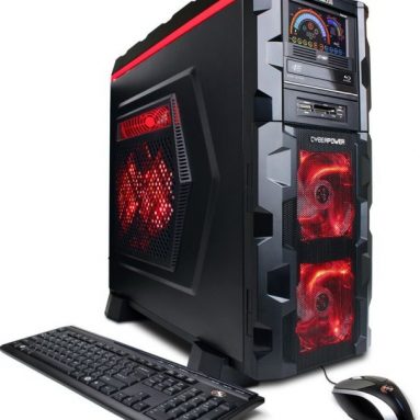 CyberpowerPC Gamer Fang III GLC2020 Intel i7 Liquid Cooling Gaming Desktop PC