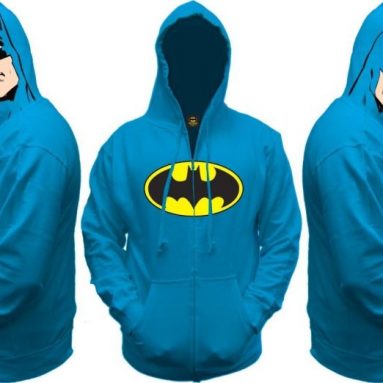 Batman All View Men’s Zip Hooded Sweatshirt