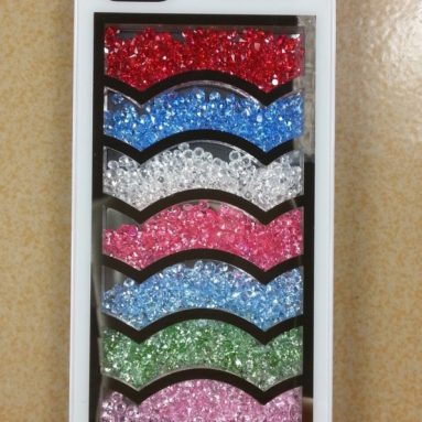 Rainbow Swarovski Element Case For Iphone 5