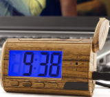 Spy Camera Alarm Clock