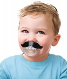 Mustache Pacifier