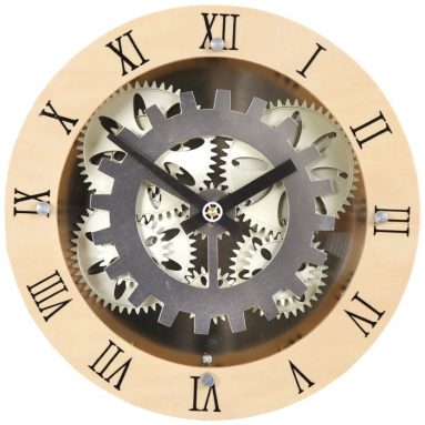 Moving Gear Wall Clock