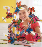 Butterflies and Flowers Constructive Building Set