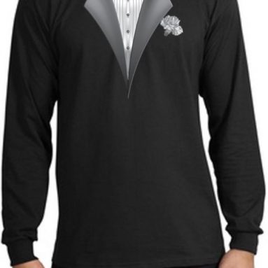 Tux Adult Long Sleeve T-Shirt