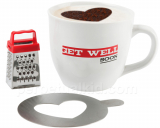 GET WELL CAPPUCCINO MUG GIFT SET