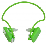 Waterproof Neck Band Headphones With Built In 4 GB MP3 Player