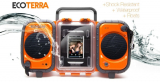 Rugged and Waterproof Stereo Boombox