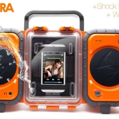 Rugged and Waterproof Stereo Boombox