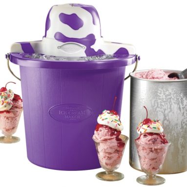 4-Quart Cow Electric Ice Cream Maker