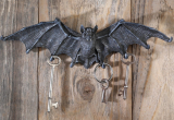 Vampire Bat Key Holder Wall Sculpture