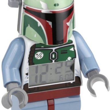 Star Wars Bobba Fett Minifigure Clock