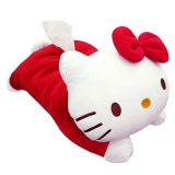 Hello Kitty Tissue Box Cover Plush