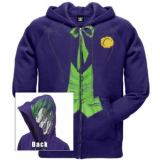 Batman – Joker Face Zip Hoodie