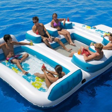 Giant Inflatable Floating Island 6 Person
