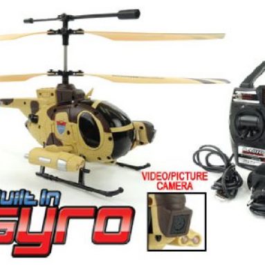 3 Channel W/Gyro Camera Spy Helicopter