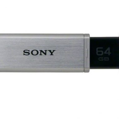 Sony 64GB Micro Vault Q-Series Flash Drive, Silver, 3.0 USB