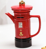 British London Mailbox Ceramic Teapot