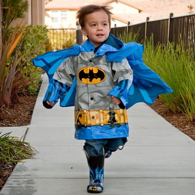 Kids Superhero Raincoats