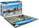 4D Toronto Cityscape Time Puzzle
