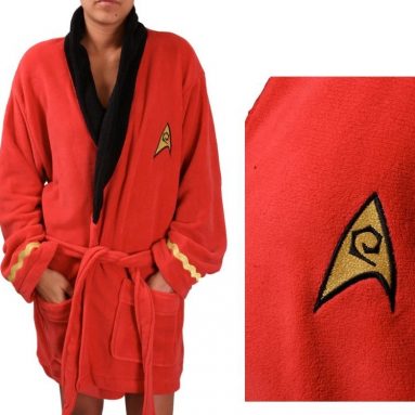 Star Trek Uhura Fleece Bathrobe for Women