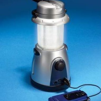 The 15-LED Telescoping Hand Crank Lantern