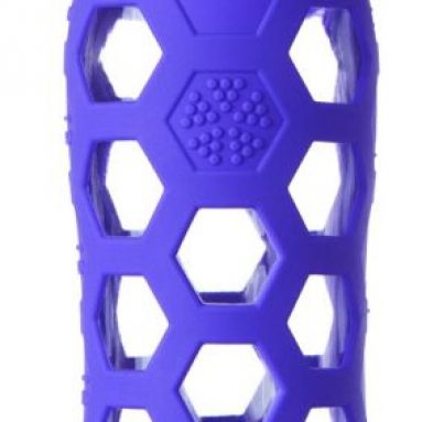 Glass Beverage Bottle with Flip Top Cap