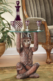 Moroccan Monkey Business Sculptural Side Table