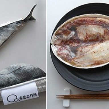 Japanese food pen pouch