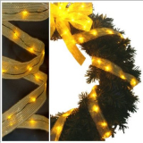 Lighting Decorative Gold LED Ribbon Lights