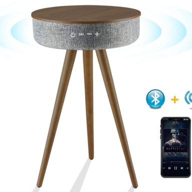 i-star Smart Table with Bluetooth Speaker and Wireless Charging